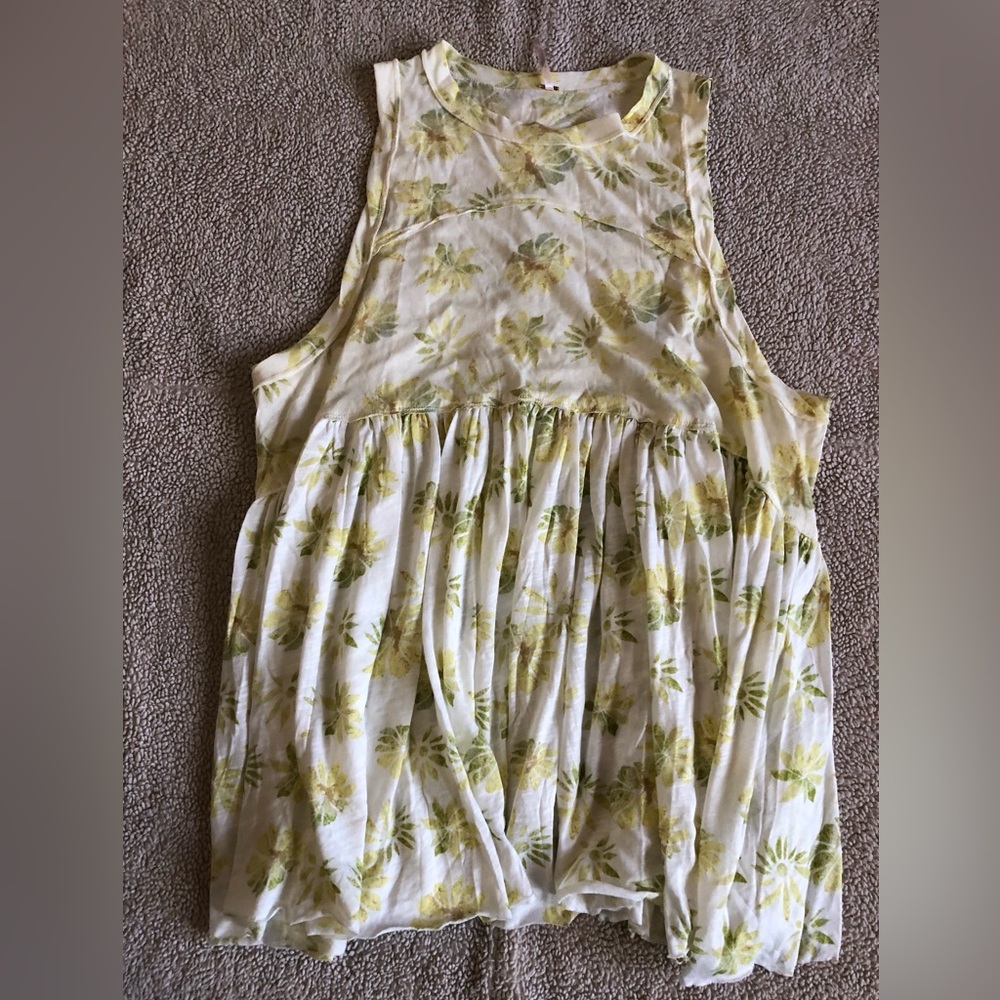 Free people over size top